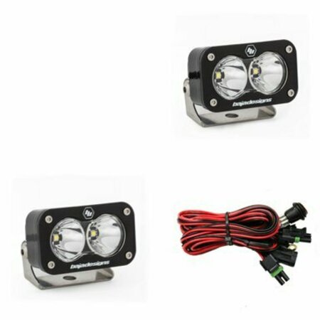 BAJA DESIGNS LED Light Pods Spot Pattern Pair S2 Pro Series 487801